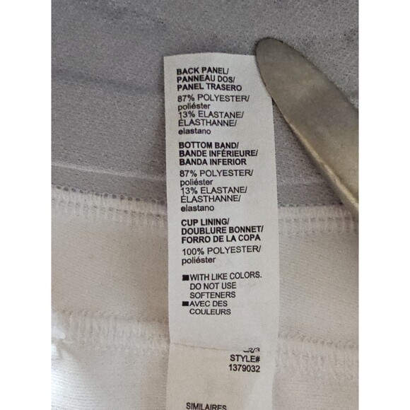 Under Armour Women's White UA Continuum Low Impact Sports Bra Size 2X - Picture 9 of 11